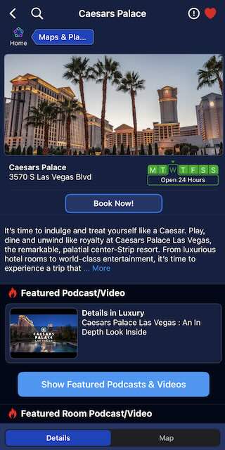 VegasNearMe app screenshot