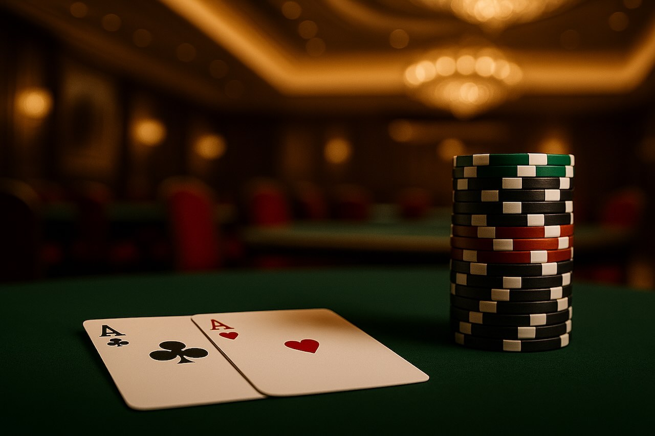 WSOP Championship Bracelet and Chips